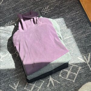 Collection of 3 Eddie Bauer turtlenecks